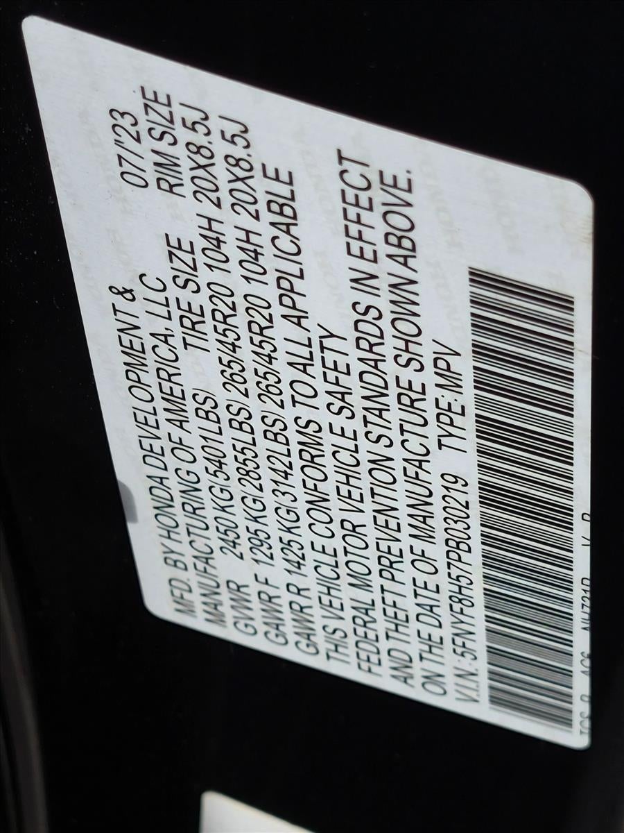 2023 Honda Passport EX-L AWD