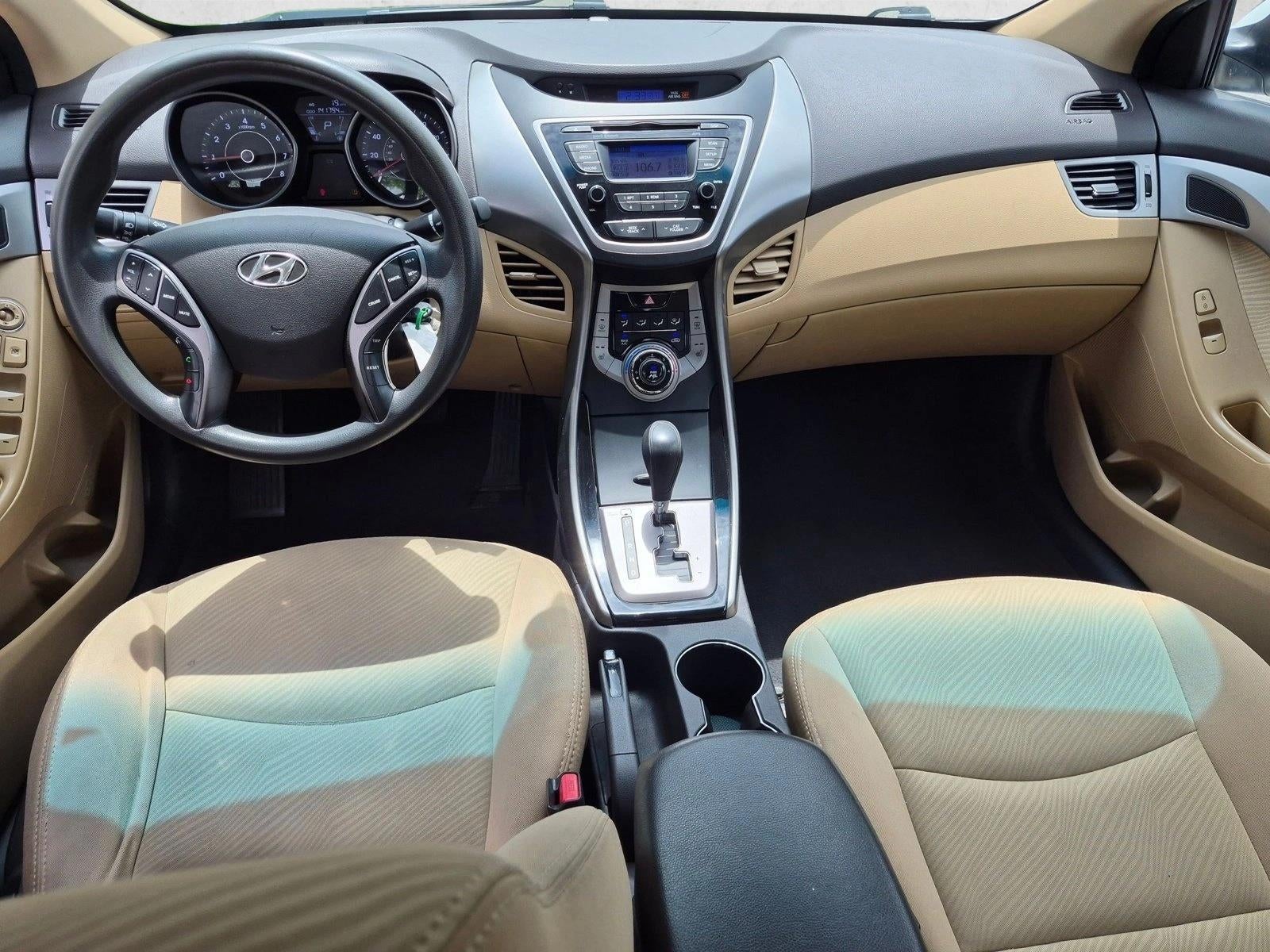 2013 Hyundai ELANTRA 4dr Sdn Auto GLS PZEV