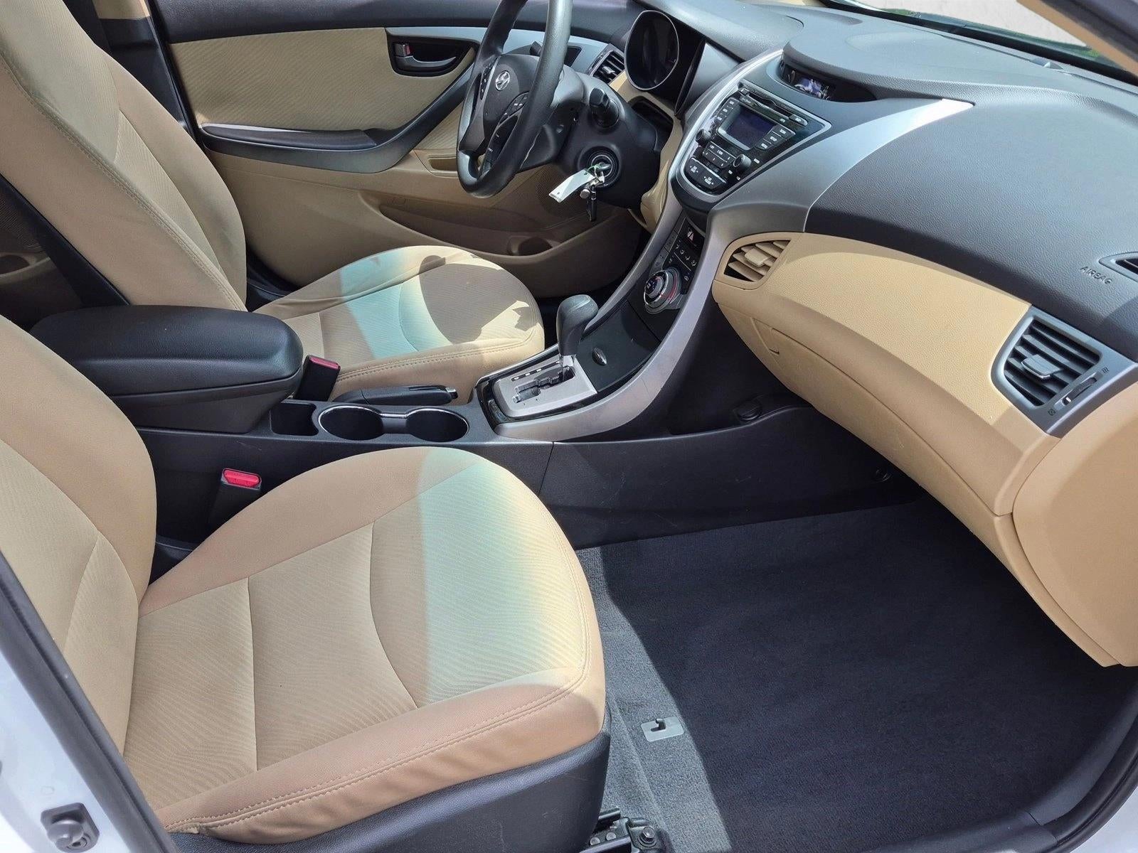 2013 Hyundai ELANTRA 4dr Sdn Auto GLS PZEV