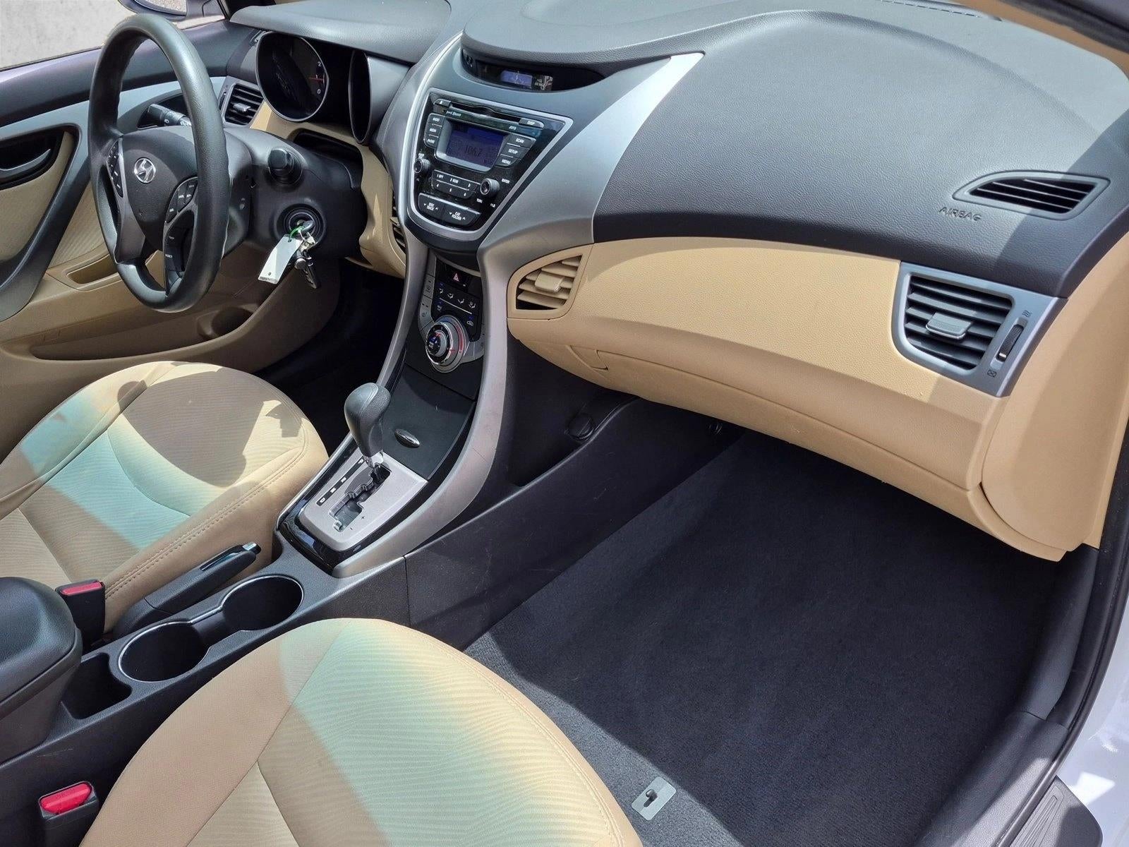 2013 Hyundai ELANTRA 4dr Sdn Auto GLS PZEV