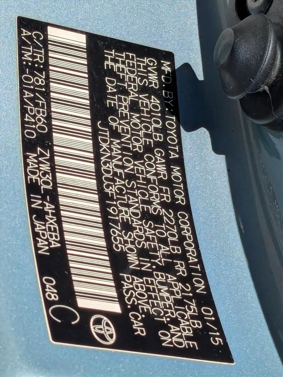 2015 Toyota Prius 5dr HB Two (SE)