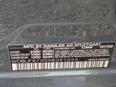 2009 Mercedes-Benz E-Class E 350 4MATIC® Luxury Sedan