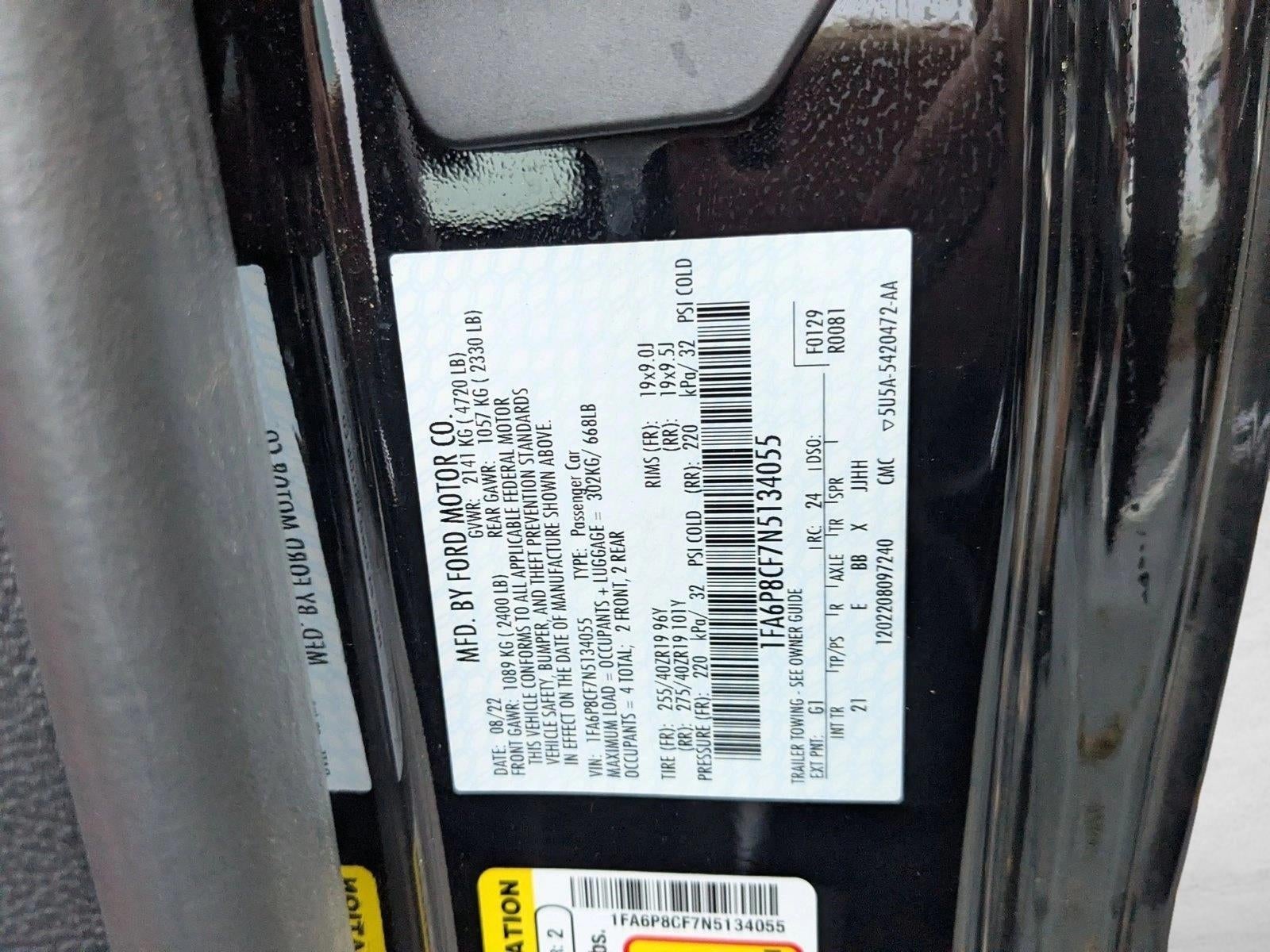 2022 Ford Mustang GT Fastback