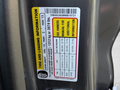 2024 Ford Transit Passenger Wagon T-350 148" High Roof XLT RWD