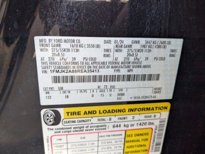 2024 Ford Expedition Max Limited 4x4