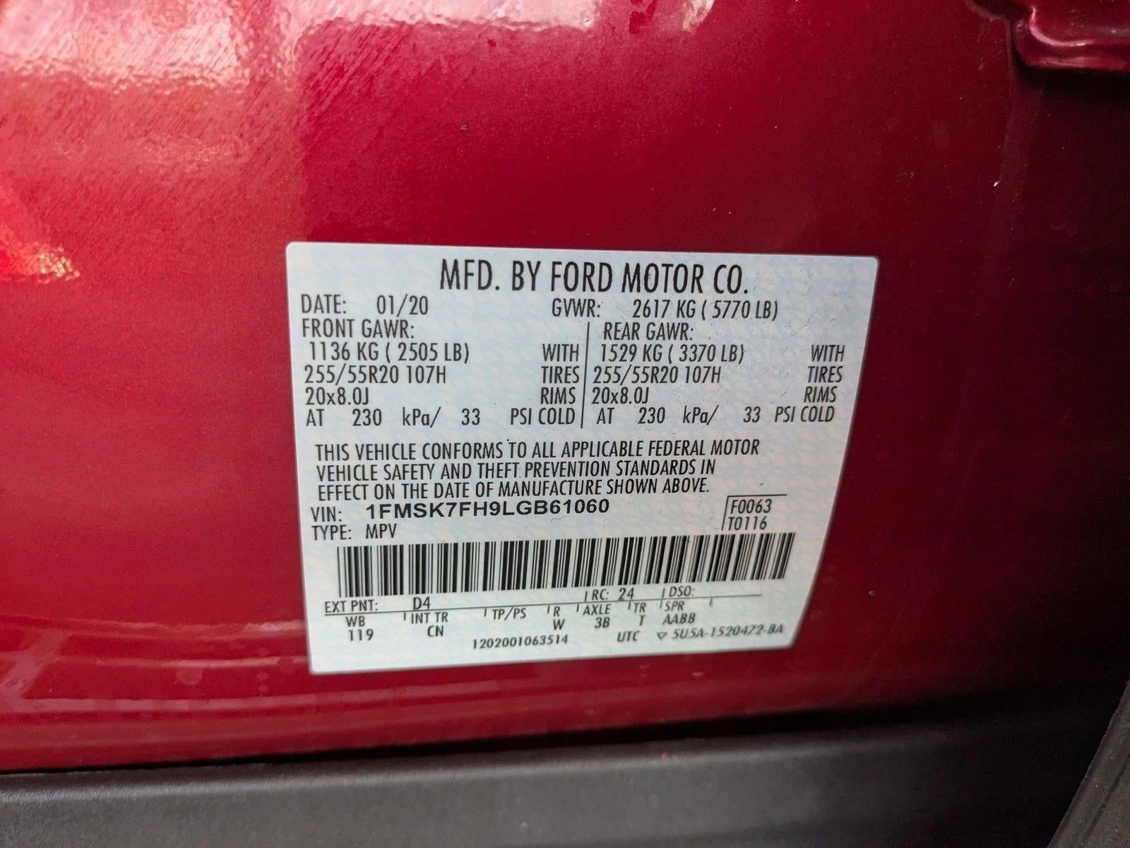 2020 Ford Explorer Limited RWD