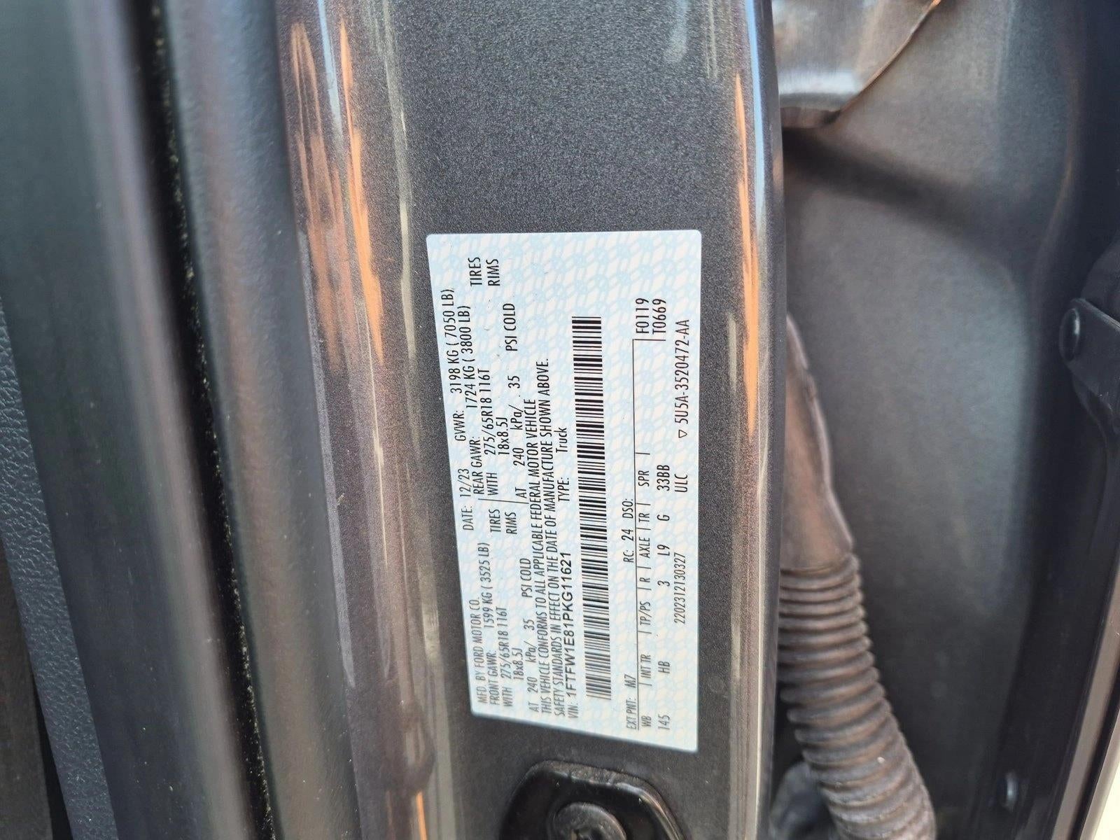 2023 Ford F-150 LARIAT 4WD SuperCrew 5.5' Box