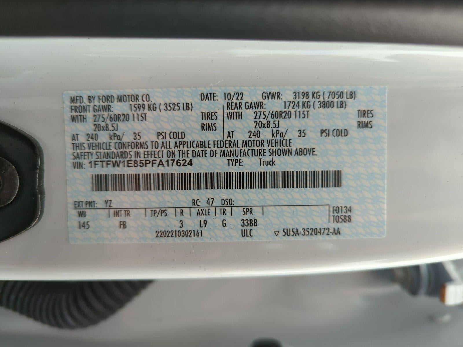 2023 Ford F-150 XLT 4WD SuperCrew 5.5' Box