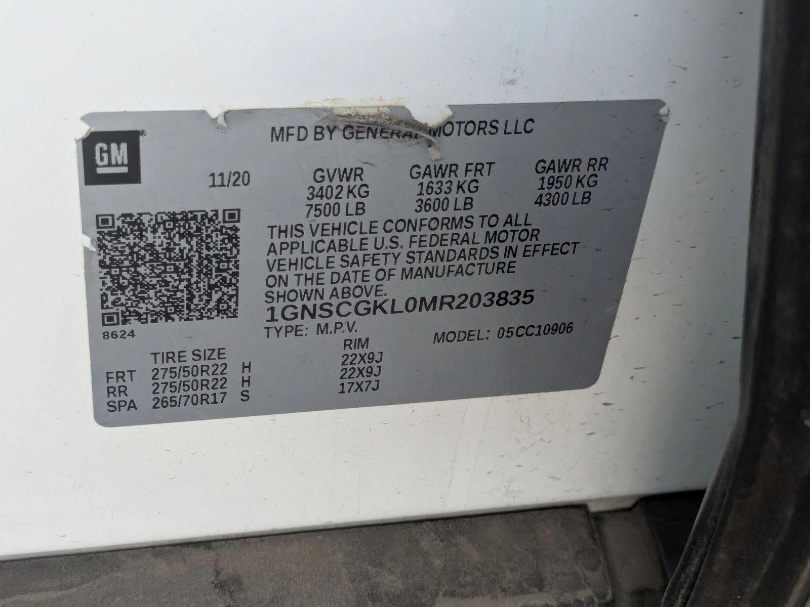 2021 Chevrolet Suburban 2WD High Country