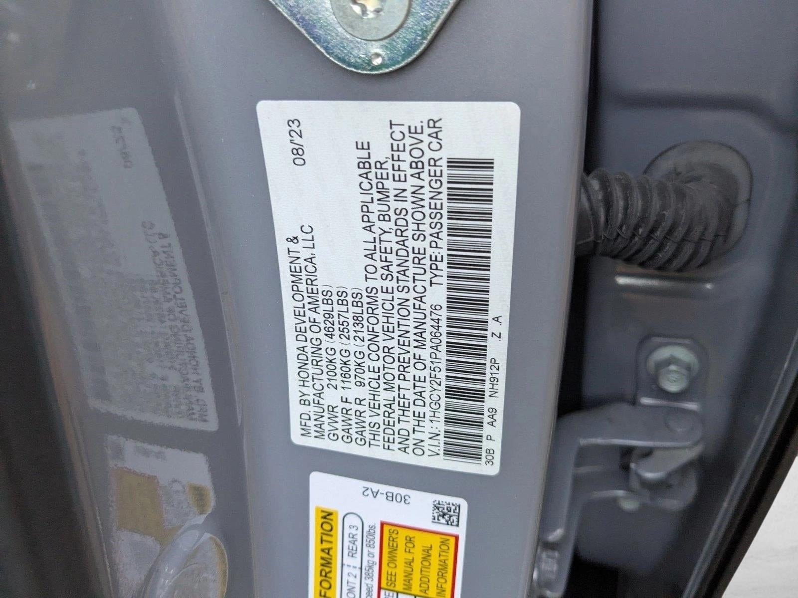 2023 Honda Accord Hybrid Sport Sedan