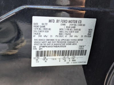 2022 Ford Edge Titanium AWD