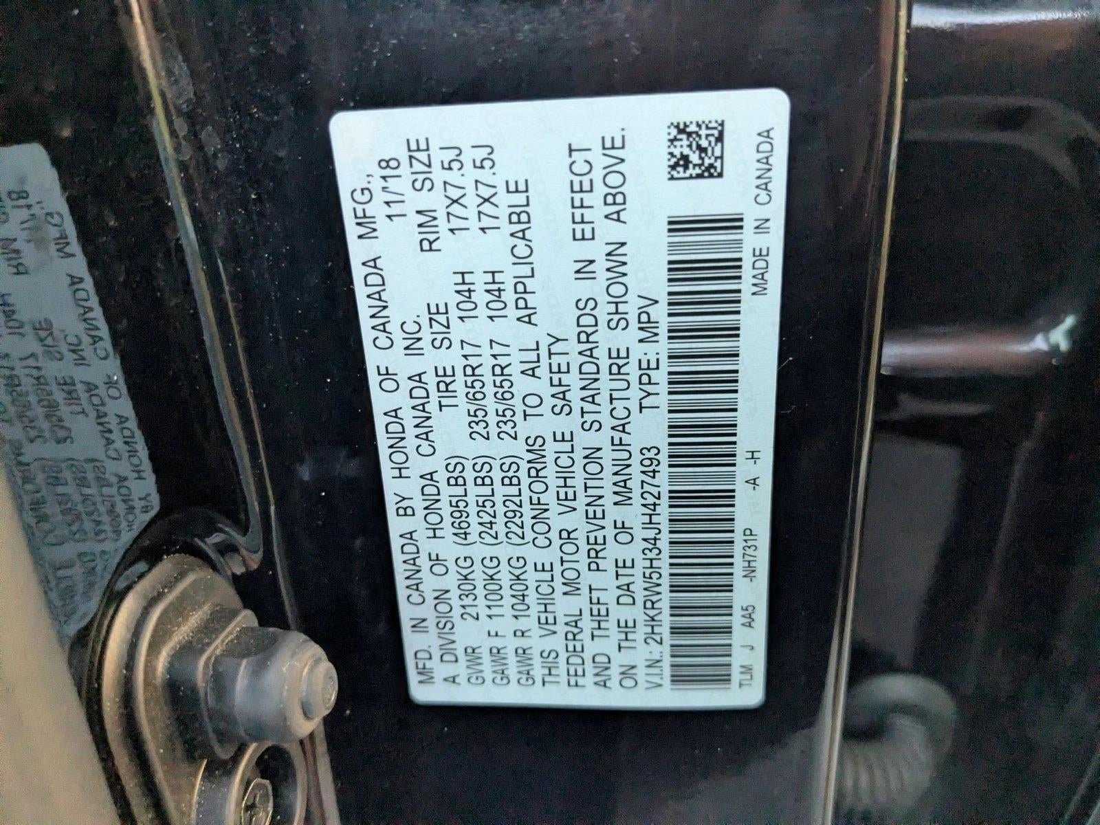 2018 Honda CR-V LX 2WD