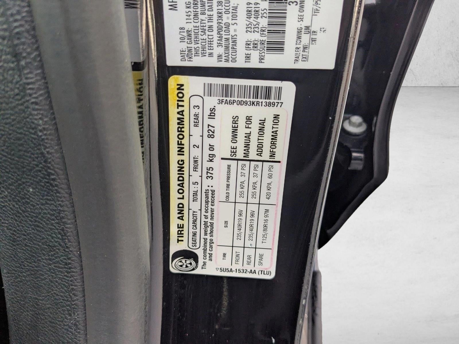 2019 Ford Fusion Titanium AWD