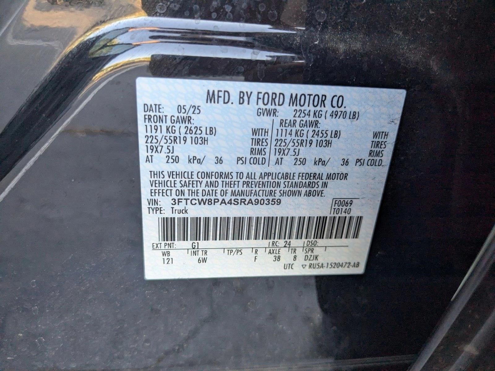 2025 Ford Maverick Lobo High AWD SuperCrew