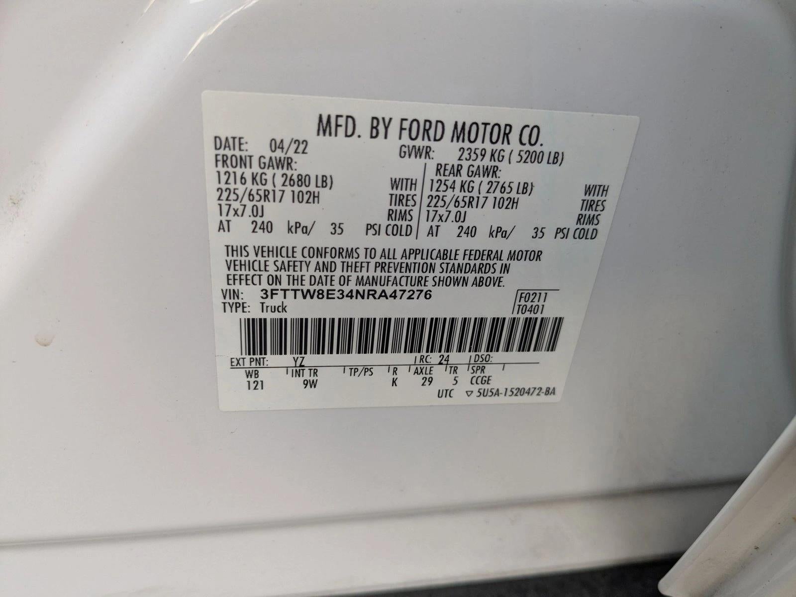 2022 Ford Maverick XL FWD SuperCrew