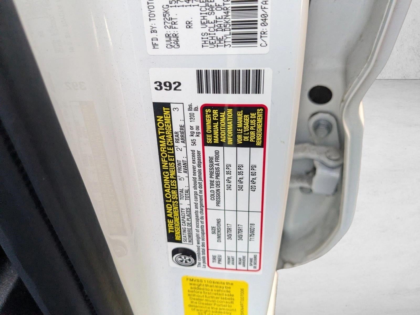 2024 Toyota Tacoma 4WD 4WD SR Double Cab 5' Bed AT (GS)