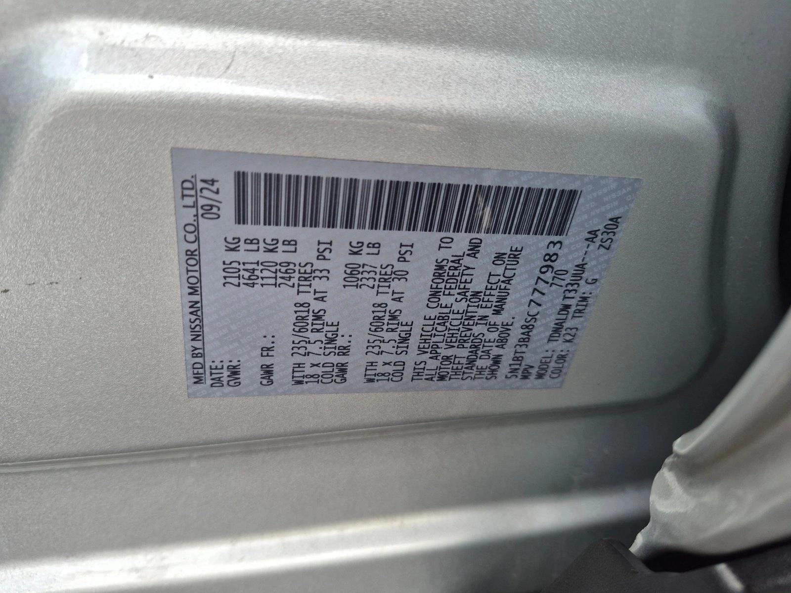 2025 Nissan Rogue FWD SV