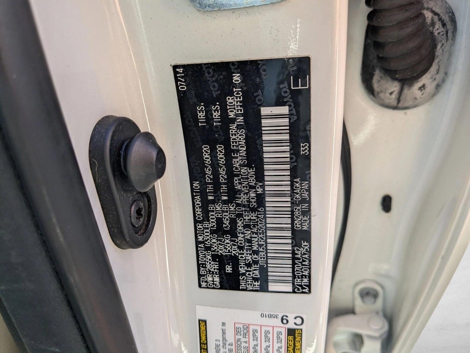 2014 Toyota 4Runner 4WD 4dr V6 Limited (GS)