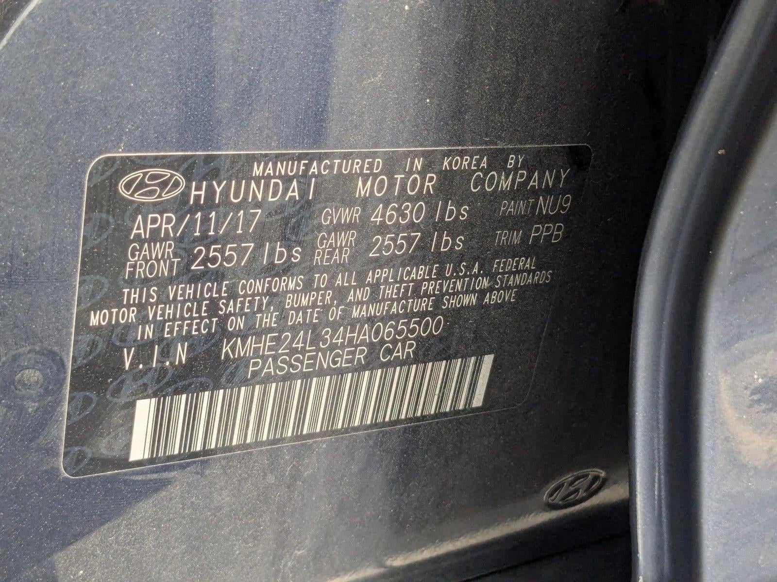2017 Hyundai SONATA Hybrid SE 2.0L