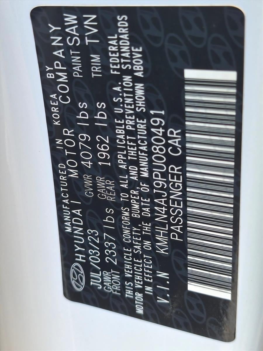 2023 Hyundai ELANTRA Hybrid Limited DCT