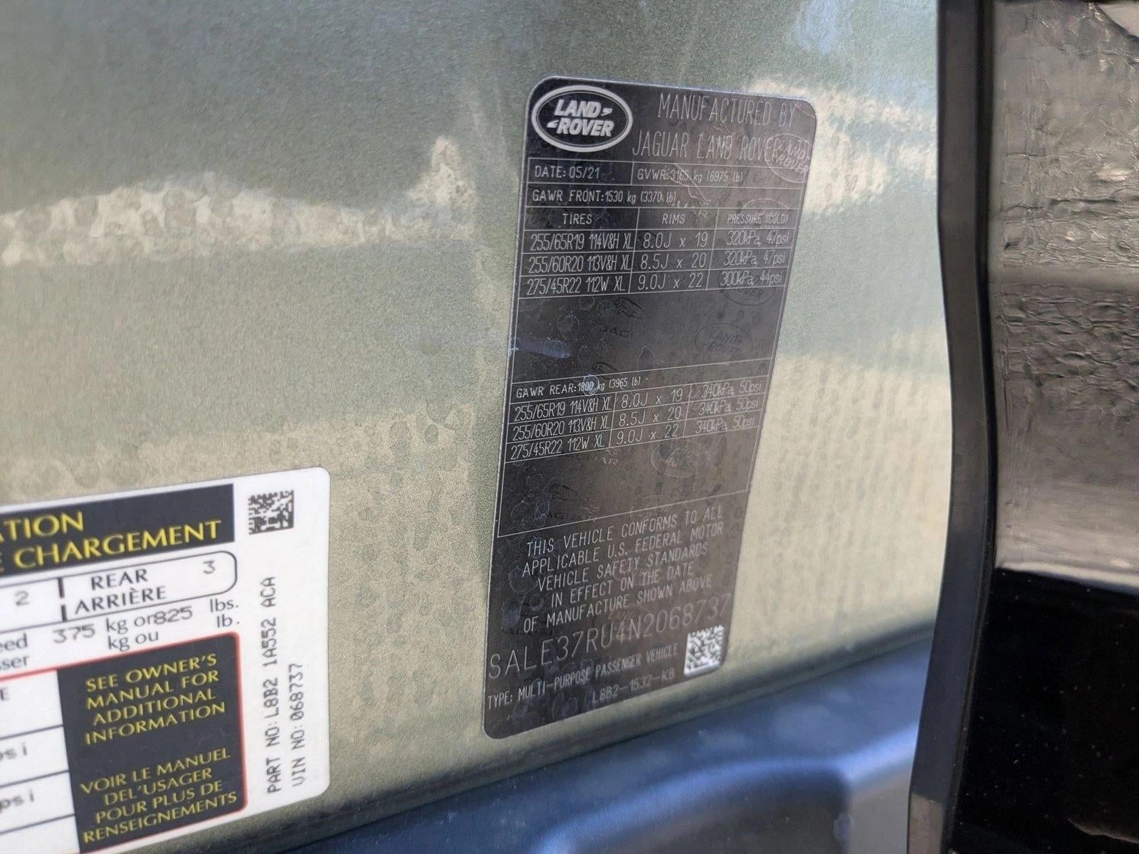 2022 Land Rover Defender 110 X-Dynamic HSE AWD