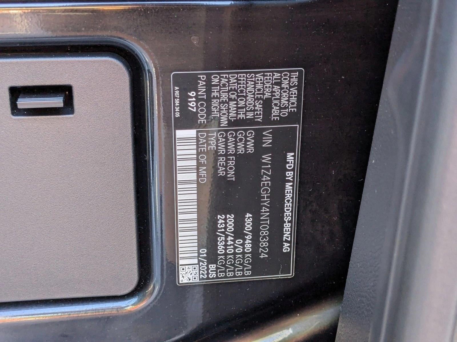 2022 Mercedes-Benz Sprinter Passenger Van 2500 High Roof V6 170" RWD