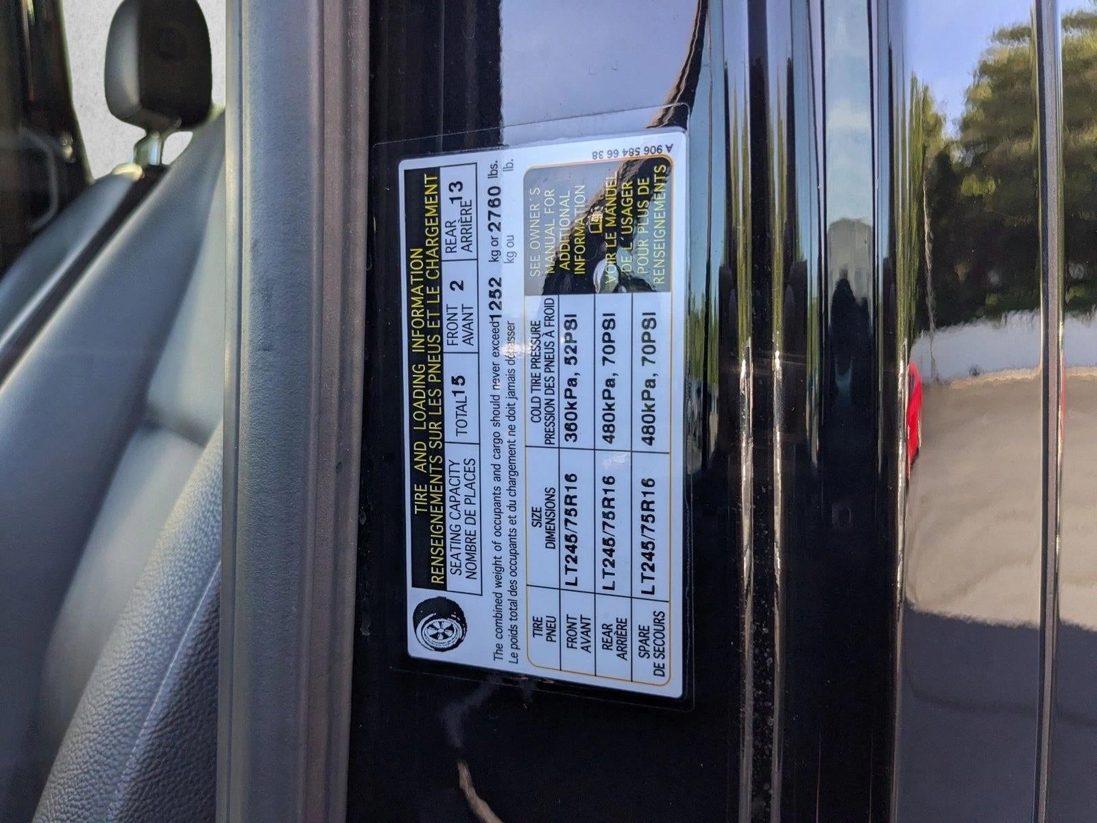 2022 Mercedes-Benz Sprinter Passenger Van 2500 High Roof V6 170" RWD