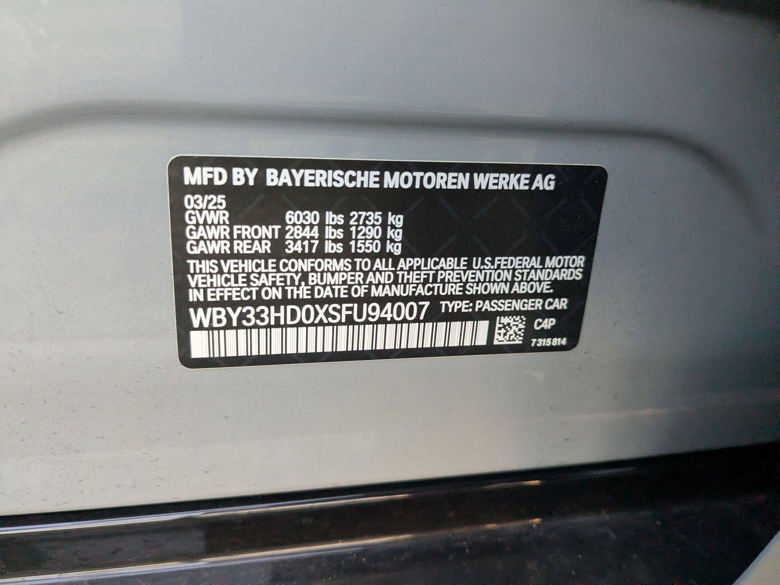 2025 BMW i4 Gran Coupe