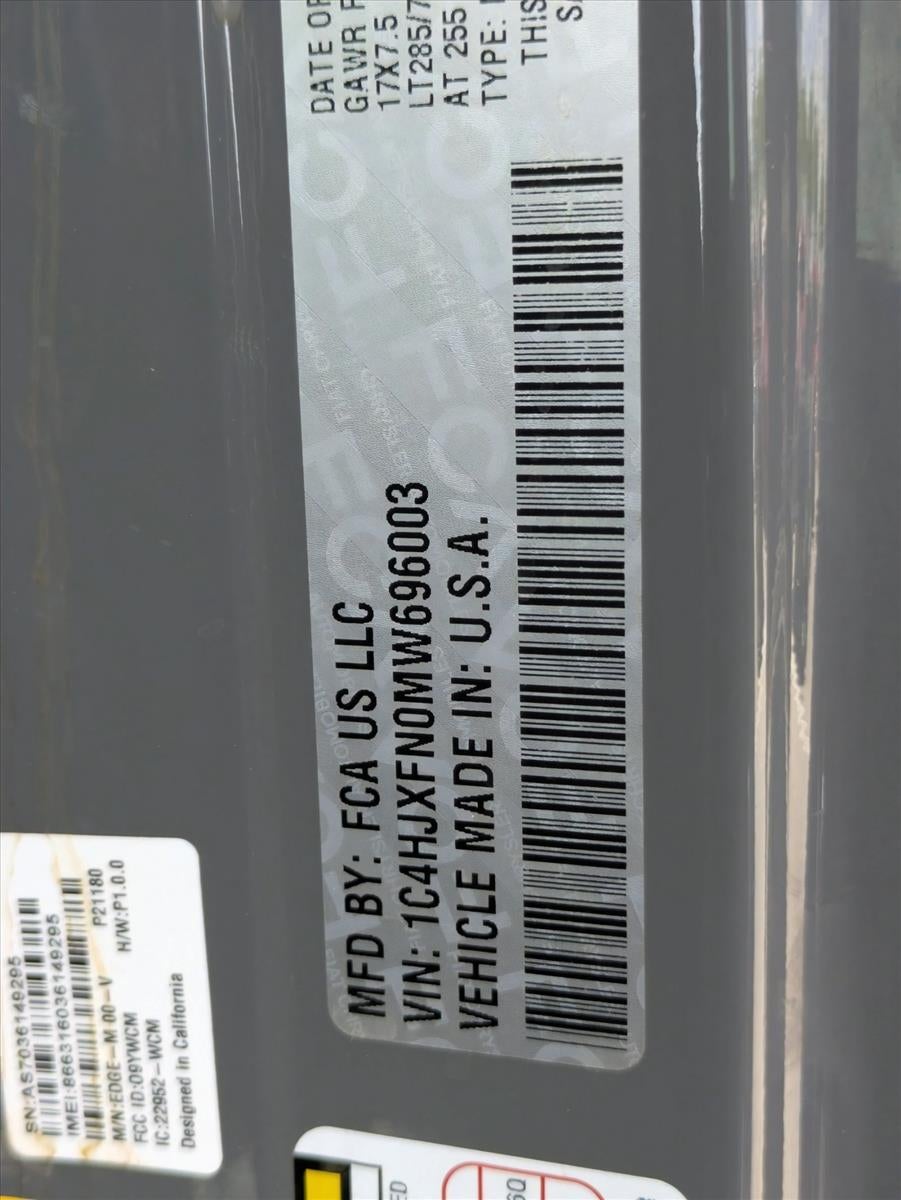 2021 Jeep Wrangler Unlimited Rubicon 4x4