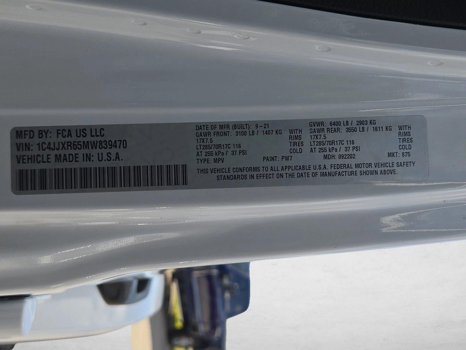 2021 Jeep Wrangler 4xe Unlimited Rubicon 4x4