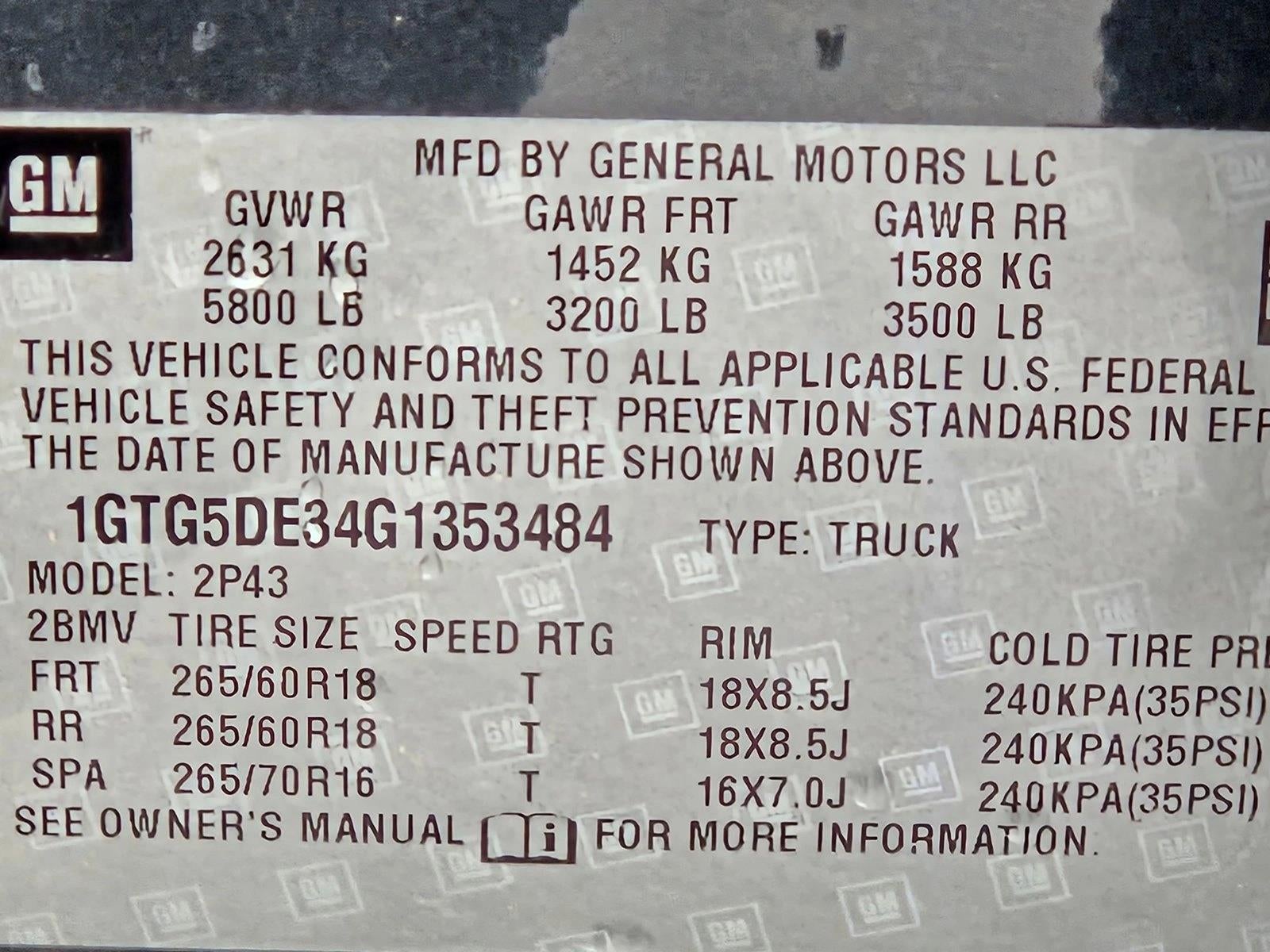 2016 GMC Canyon Crew Cab Short Box 2-Wheel Drive SLT