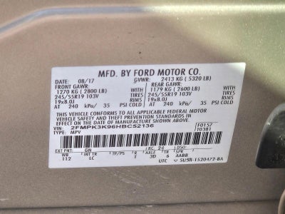 2017 Ford Edge Titanium FWD