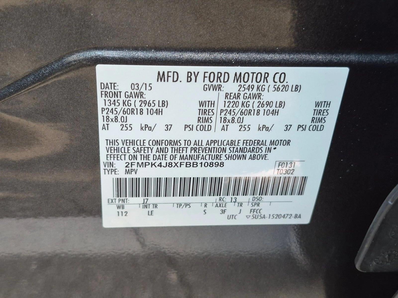 2015 Ford Edge 4dr SEL AWD