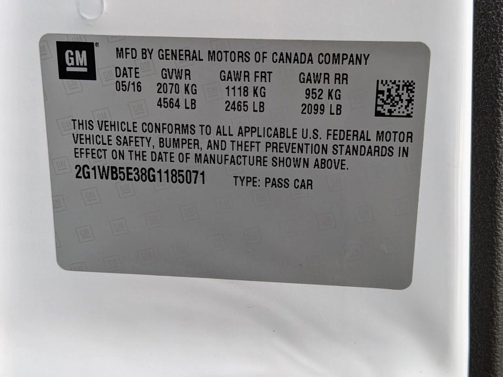 2016 Chevrolet Impala Limited LT