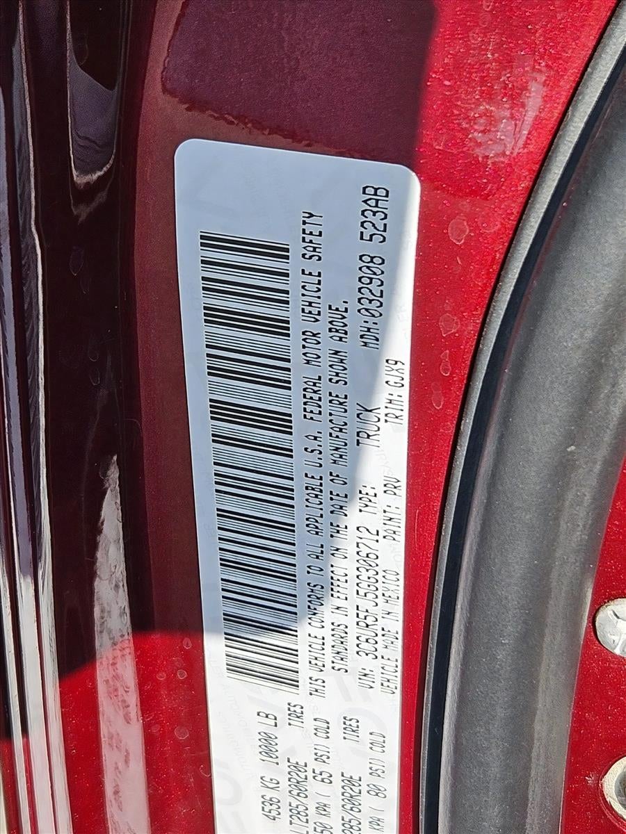 2016 RAM 2500 4WD Crew Cab 6.4 Ft Box Laramie