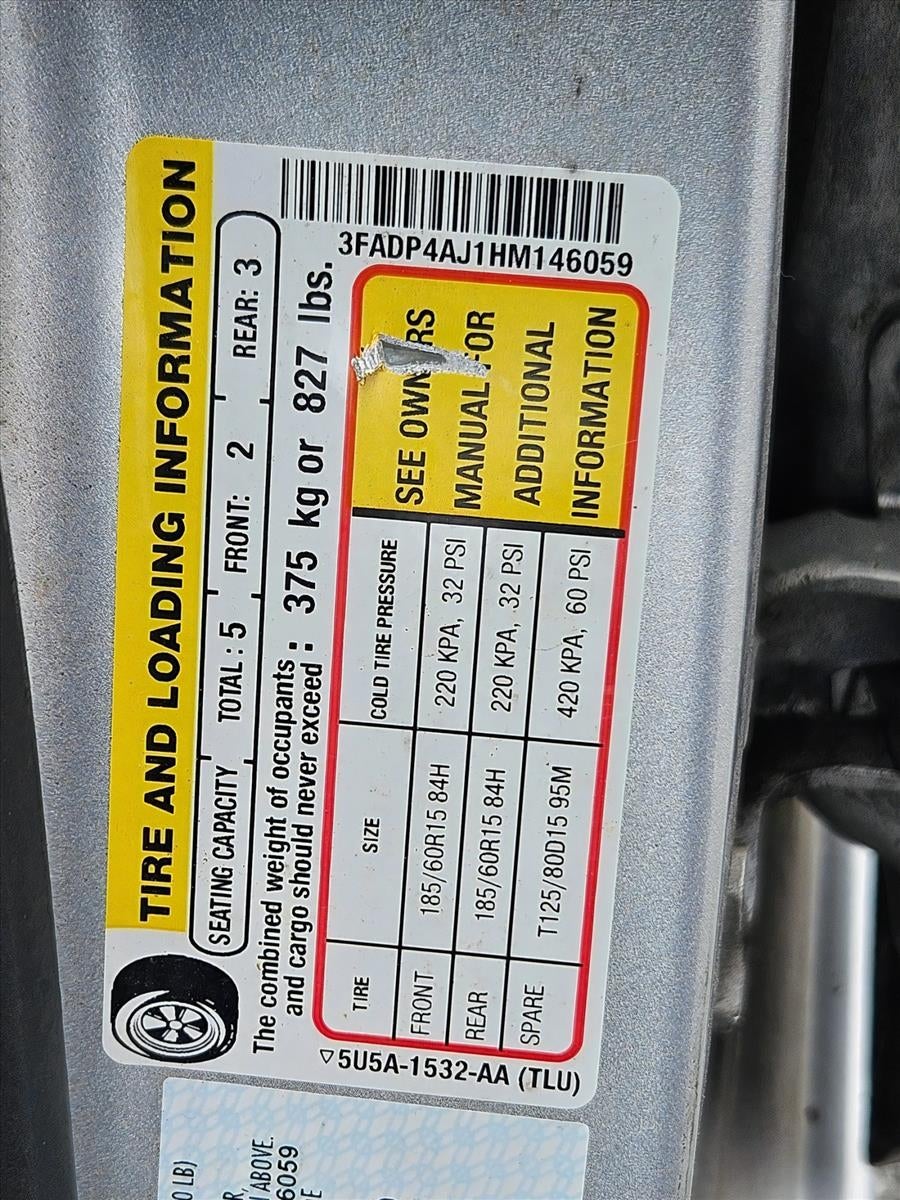 2017 Ford Fiesta S Sedan