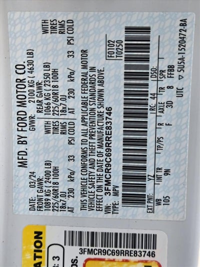 2024 Ford Bronco Sport Outer Banks 4x4