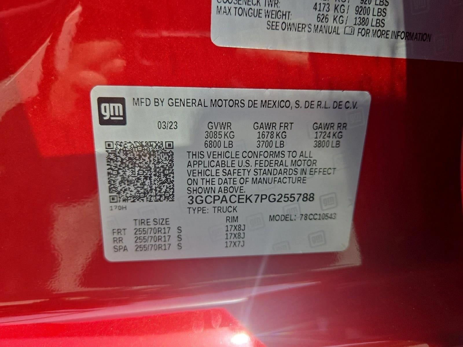2023 Chevrolet Silverado 1500 Crew Cab Short Box 2-Wheel Drive LT