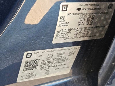 2020 Chevrolet Silverado 1500 Crew Cab Short Box 4-Wheel Drive Custom