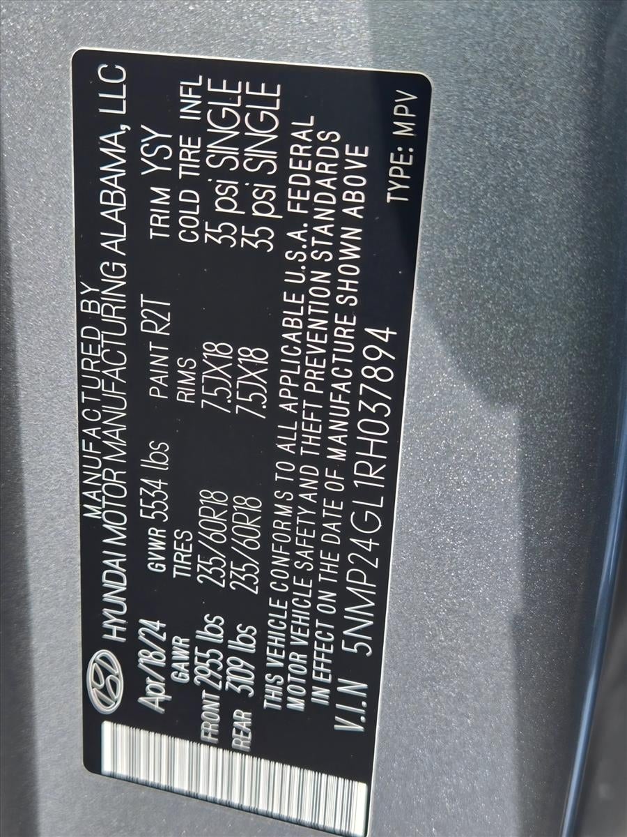 2024 Hyundai SANTA FE SEL FWD
