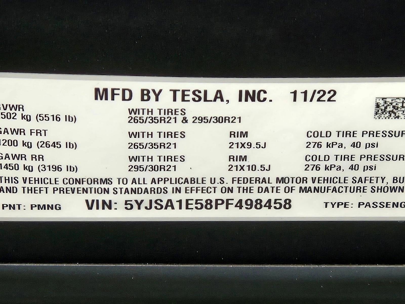 2023 Tesla Model S AWD