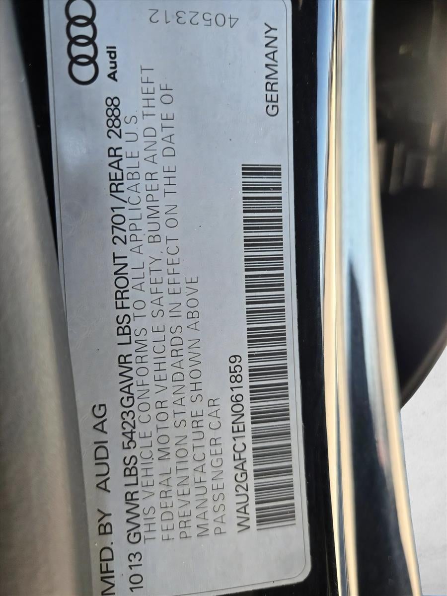 2014 Audi A7 4dr HB quattro 3.0 Prestige