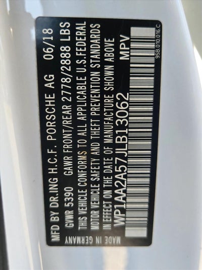 2018 Porsche Macan AWD