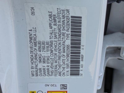 2024 Honda Civic Hatchback EX-L CVT