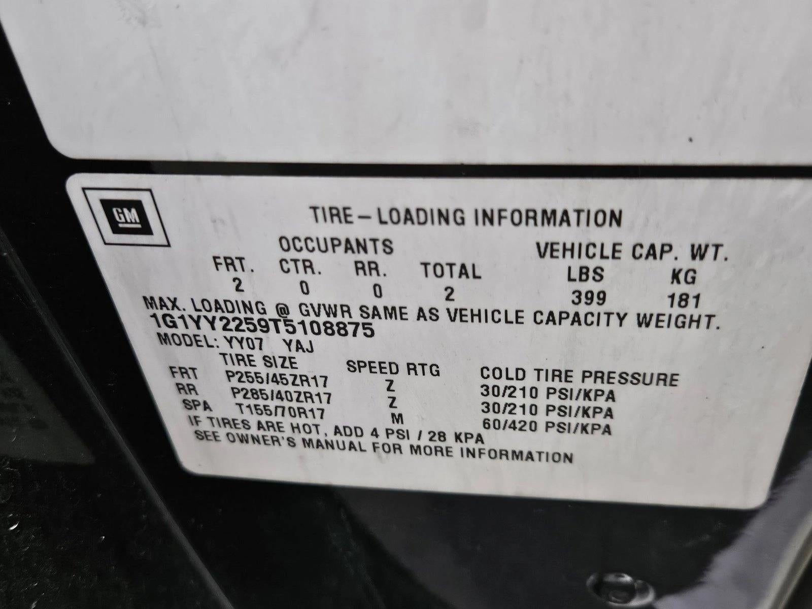 1996 Chevrolet Corvette Base