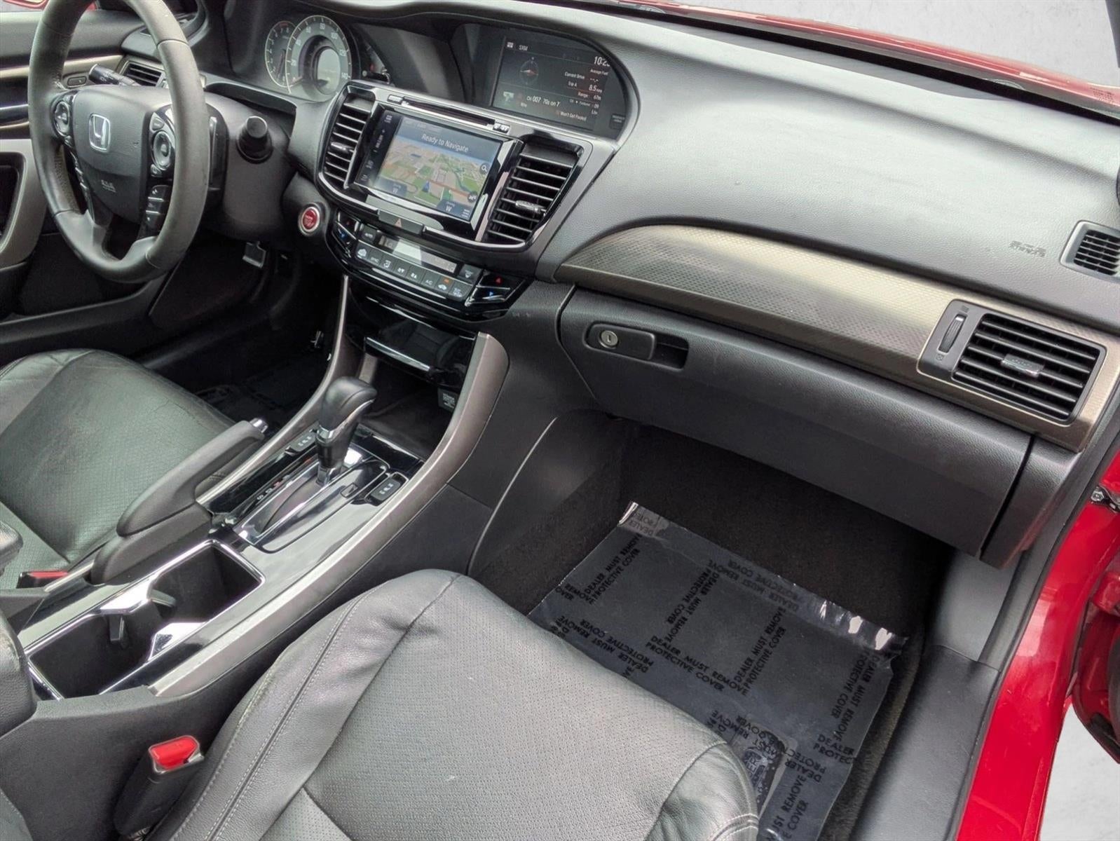 2016 Honda Accord Coupe EX-L CVT PZEV with Navigation and Honda Sensing