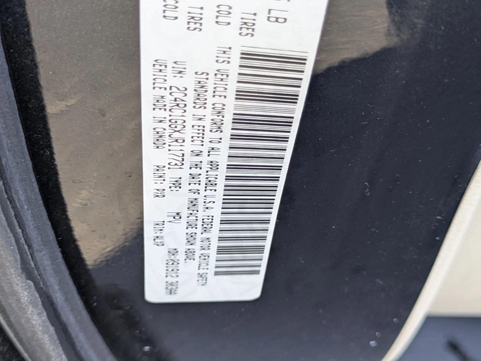 2018 Chrysler Pacifica Limited FWD