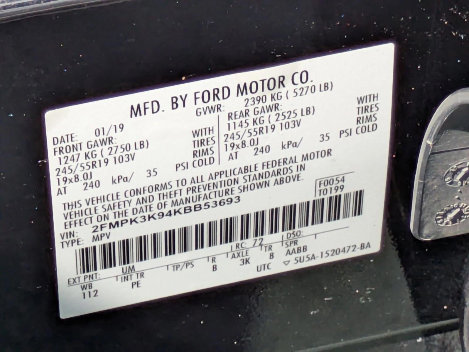 2019 Ford Edge Titanium FWD