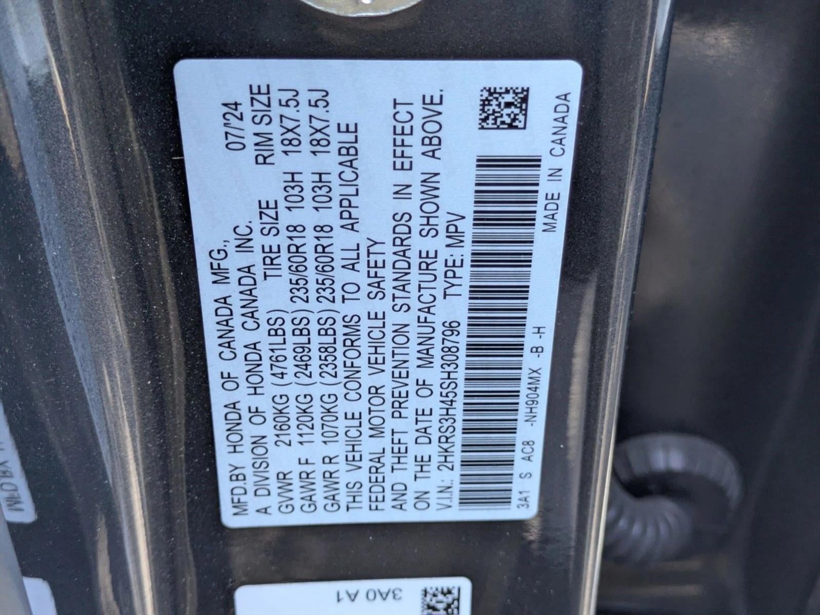 2025 Honda CR-V EX 2WD