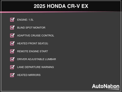 2025 Honda CR-V EX 2WD